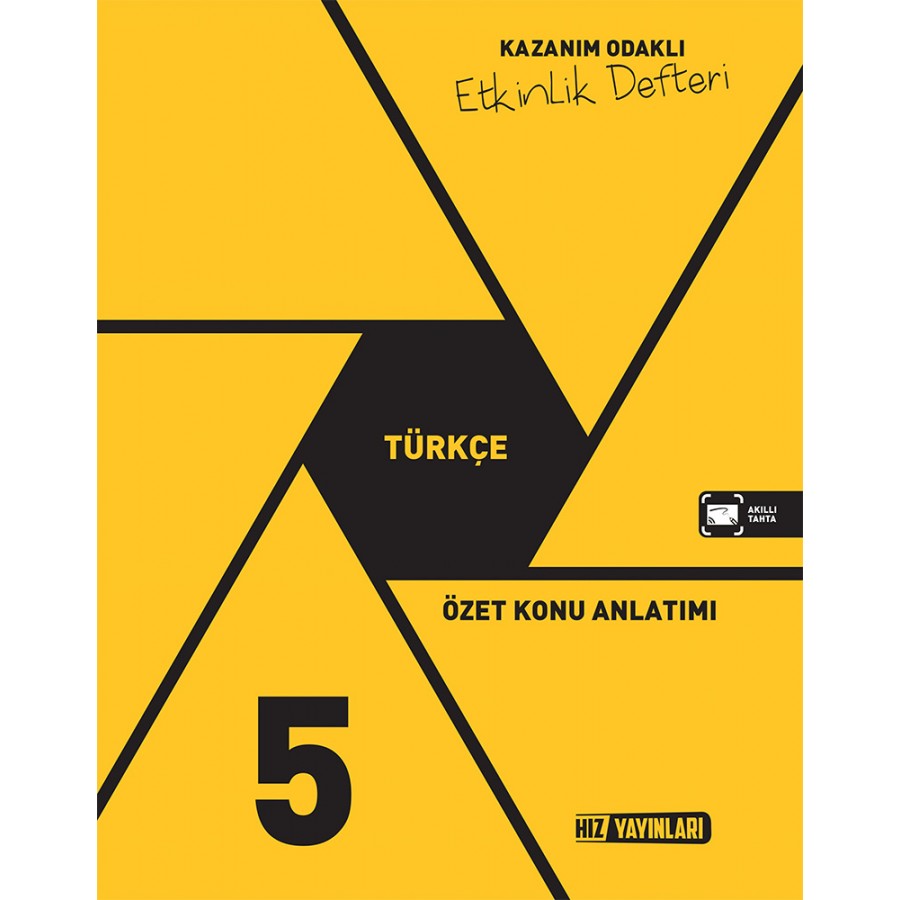 HIZ 5. Sınıf Türkçe Etkinlik Defteri